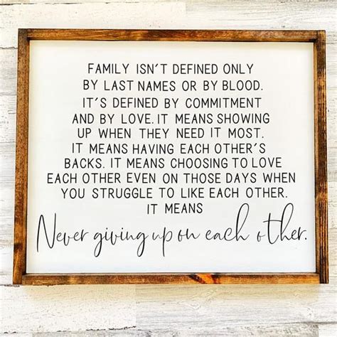 Family SignFamily Quote SignMantle DecorGallery | Etsy | Sign quotes, Farm house living room ...