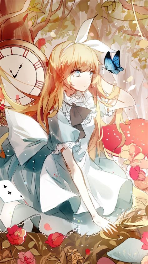 Beautiful, Alice, Alice In Wonderland, Anime Girl, - Alice In ...