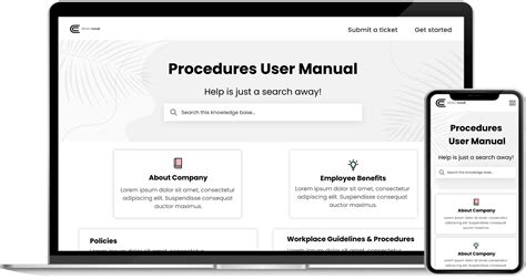 Free Policy and Procedure Manual Template | Create Well-Structured Policy & Procedure Manuals ...