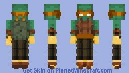 TMNT - Michelangelo Samurai Minecraft Skin