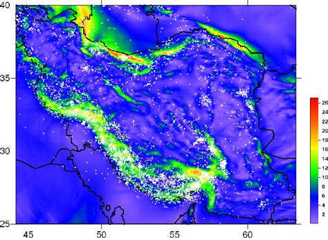 Distribution of earthquakes (white dots) on the lateral geoid slope ...