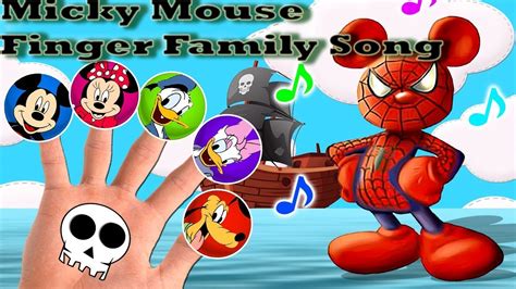 Mickey Mouse Clubhouse Finger Family Hulk