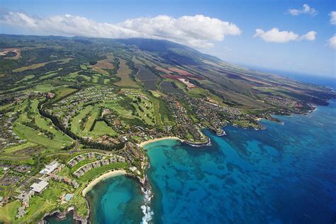 Maui Aerial Of Kapalua Photograph by Ron Dahlquist - Printscapes - Pixels