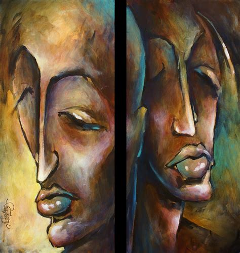 'Angels of Deception' Painting by Michael Lang - Fine Art America