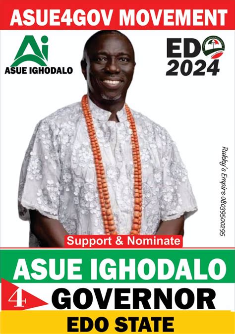 Asue Ighodalo Other Edo Governorship Aspirants Unite At PDP ...