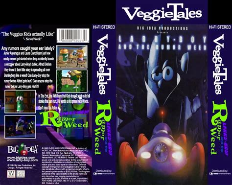 Larry-Boy and the Rumor Weed (Rare 1998 VHS Prototype Version) | VeggieTales Fanon Wiki | FANDOM ...