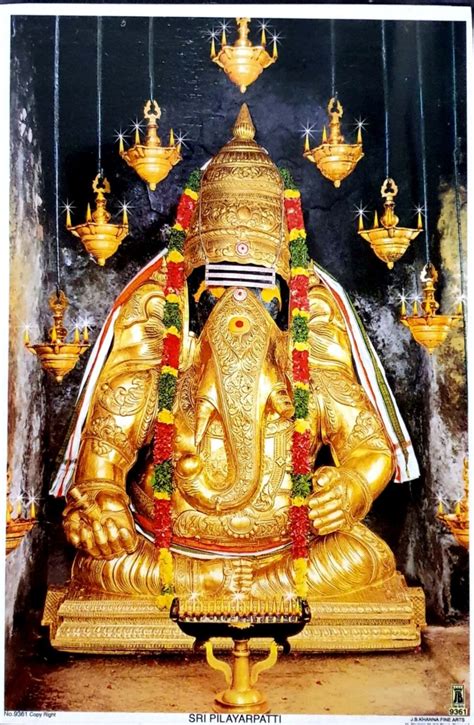 Buy Pillayarpatti Karpaga Vinayagar In Golden Kavach, 42% OFF