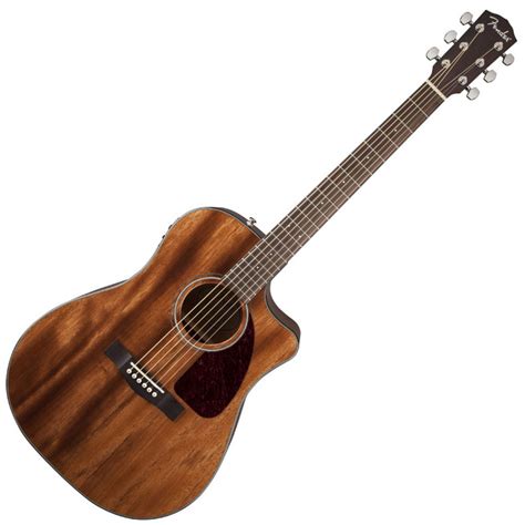 Fender CD-140SCE Electro-Acoustic Guitar, All Mahogany at Gear4music.com