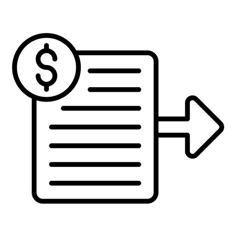 Accounts Payable Line Icon 14809377 Vector Art at Vecteezy