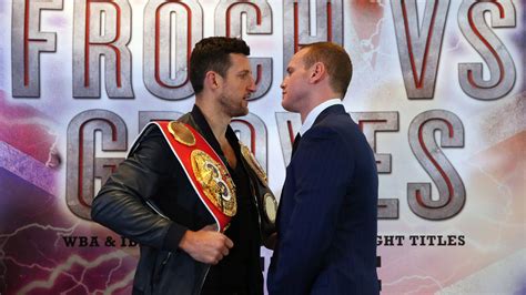 Carl Froch tells George Groves he has BAD BREATH as trash talk goes below the belt - Mirror Online