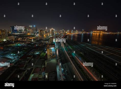 Luanda by Night Stock Photo - Alamy