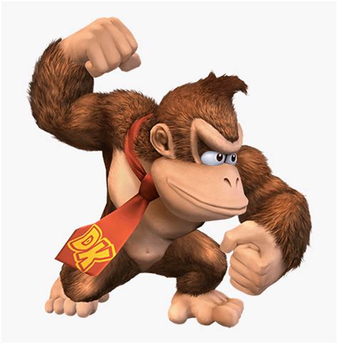 Donkey Kong Obd - Ssbb Donkey Kong, HD Png Download - kindpng