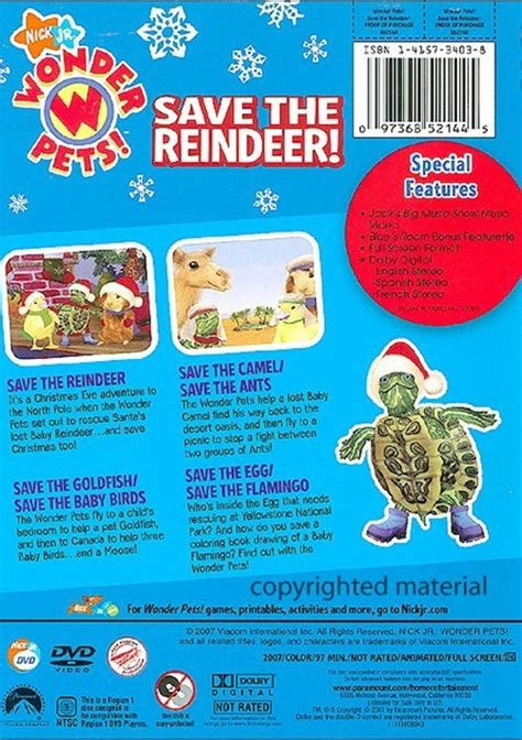 Wonder Pets: Save The Reindeer (DVD) | DVD Empire