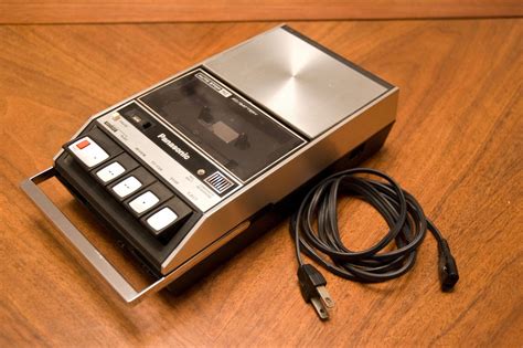 Retro Panasonic Vintage Tape Recorder