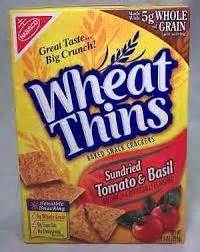 Wheat Thins Sundried Tomato & Basil Crackers reviews in Crackers ...