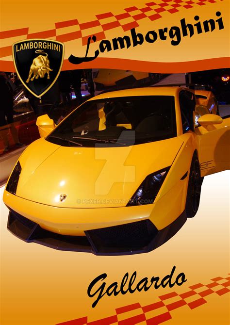 Lamborghini Car Poster by Pexer on DeviantArt