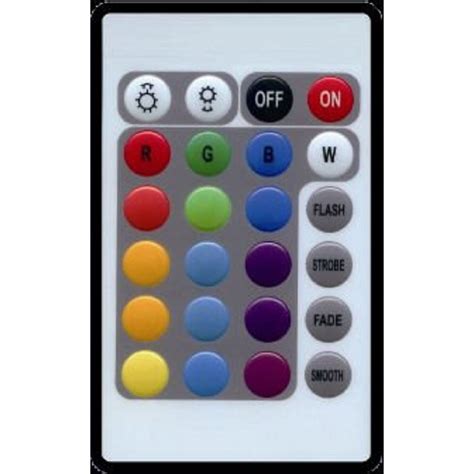 Replacement: 24 Key 16 Color Ir RGB Remote Control For Controller Brain Unit | eBay