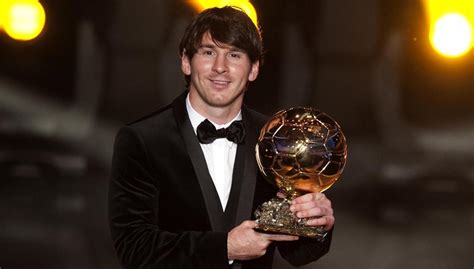 Los 6 Balones de Oro de Leo Messi