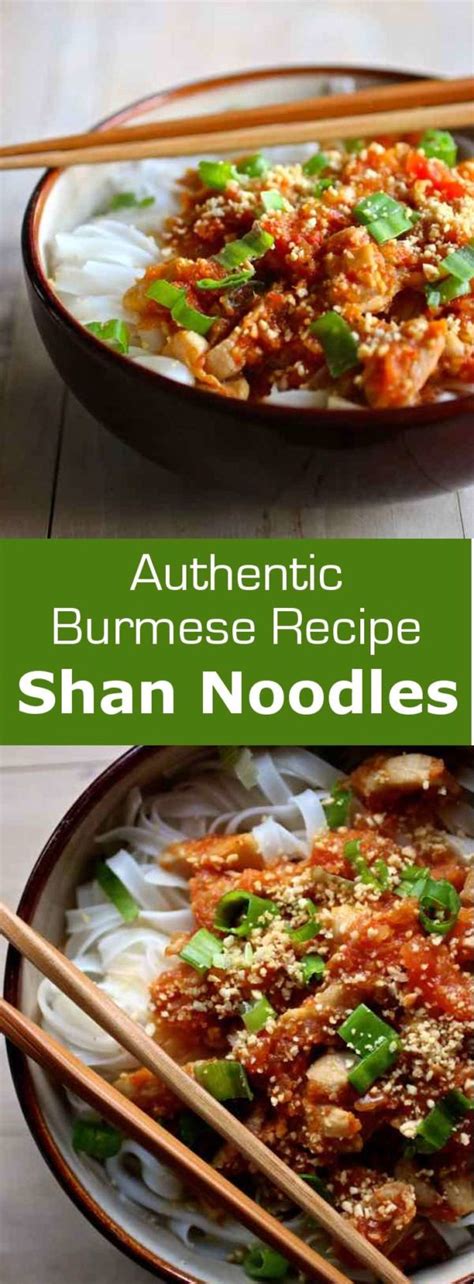 Shan Noodles - Authentic Burmese Recipe | 196 flavors