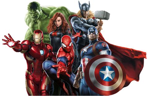 Avengers PNG - Marvel Avengers Endgame Transparent Background - Free ...