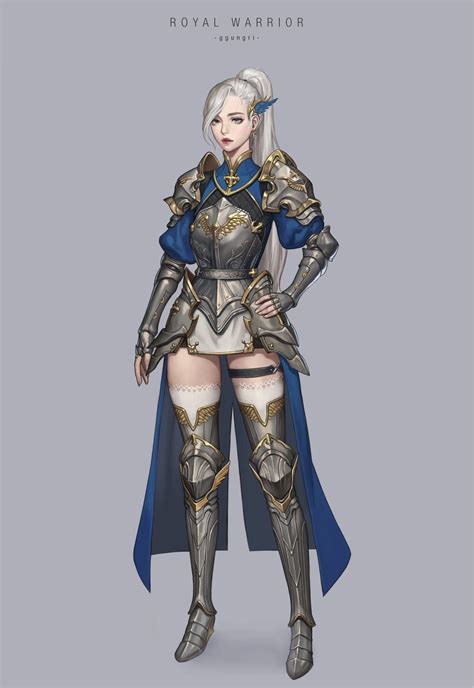 Royal Warrior, Yoonju Cho on ArtStation at https://www.artstation.com ...