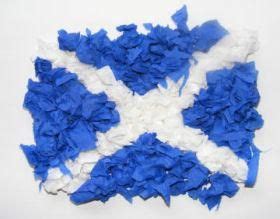 #StAndrewsDay craft idea for #children. All you'll need is blue and ...