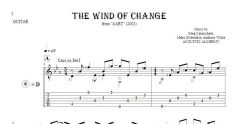 Winds Of Change Guitar Chords