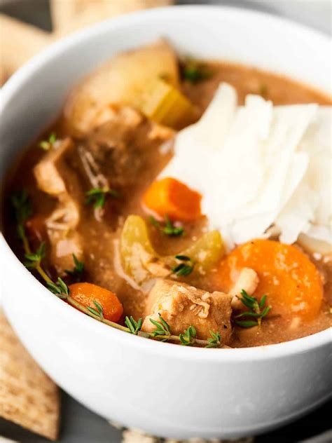 Healthy Turkey Stew Recipe - Made in Slow Cooker