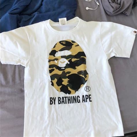 BAPE T SHIRT | Bape t shirt, Shirts, Bape shirt