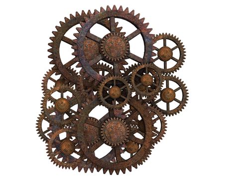 Free Image on Pixabay - Gear, Gear Wheels, Steampunk, Rusty | Zahnräder, Ausstellung, Rad