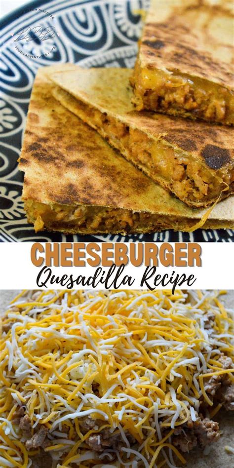 Cheeseburger Quesadilla Recipe (Air Fryer and Skillet Versions) - Dine ...