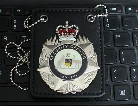 Australian Police Force Badge Security Officer