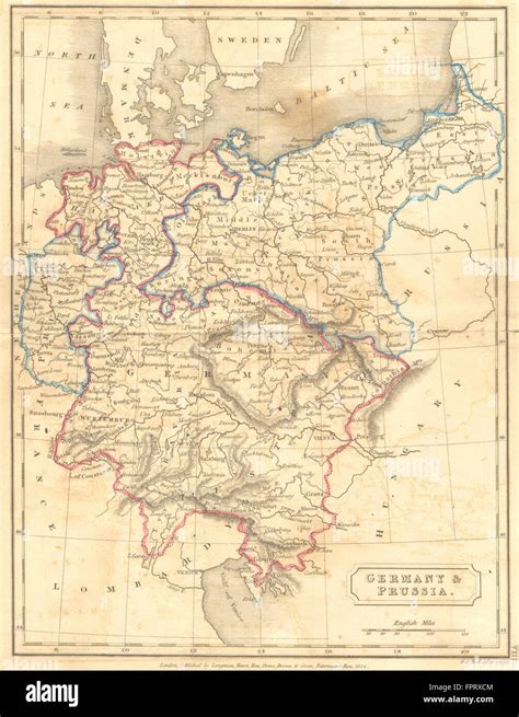 German States Map 1850