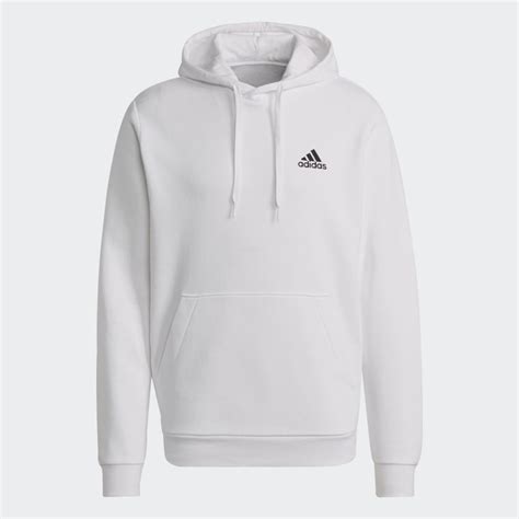 adidas Essentials Fleece Hoodie - White | adidas Philippines