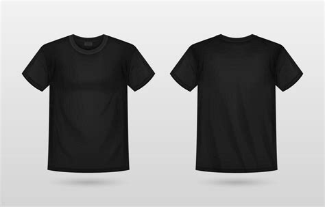 3D Black T-Shirt Mockup 20651492 Vector Art at Vecteezy