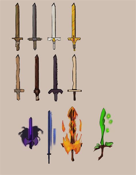 Terraria Swords 1 by Aldubrius on DeviantArt