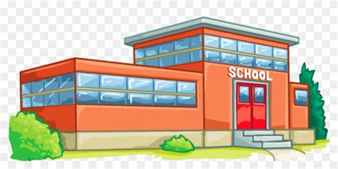 Item Detail - High School School Building Clipart - Free Transparent PNG Clipart Images Download