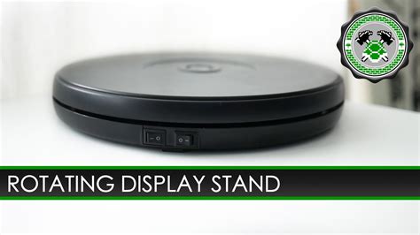 Rotating display stand - YouTube