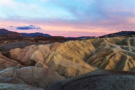 Zabriskie Point Sunset Photograph For Sale As Fine Art