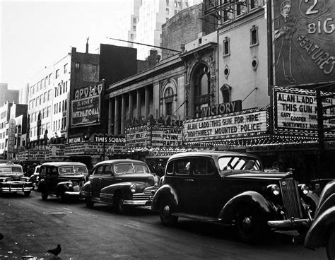 Times Square, 1947, by Rebecca Lepkoff - route22ny | New york city, City, Vintage photos