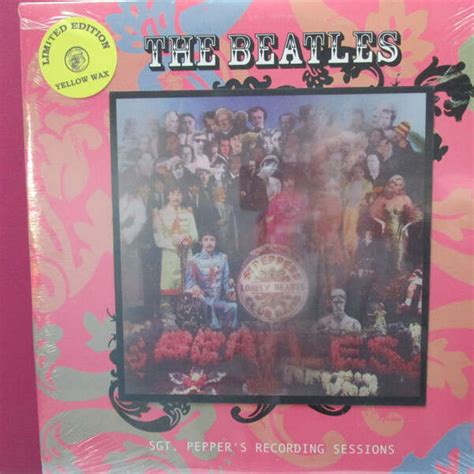 Sgt. pepper's recording sessions by The Beatles, Double LP Gatefold ...