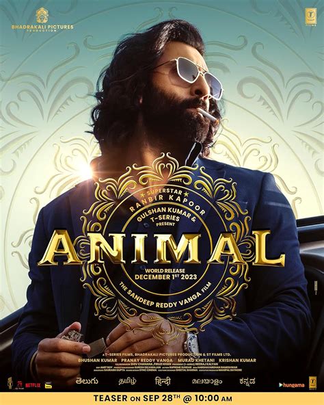 Animal 2023 Hindi Movie 720p HQ S-Print 1.2GB Download