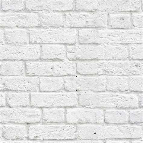 Classic White Bricks Wallpaper – WYNIL by NumérArt