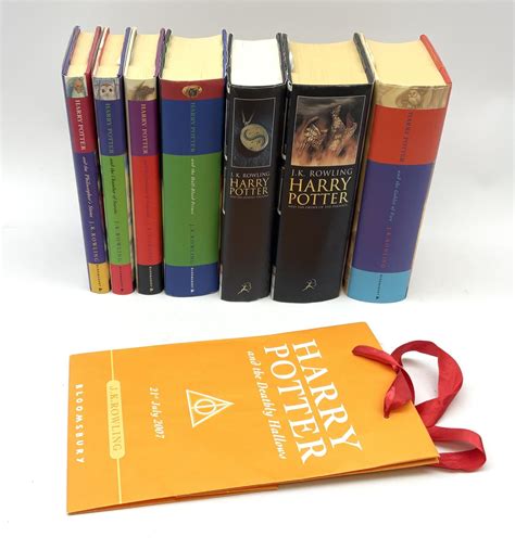 J.K. Rowling: three Harry Potter first editions - The Order of the Phoenix, The Half Blood ...