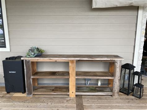 Cedar outdoor table with scraps! | Ana White