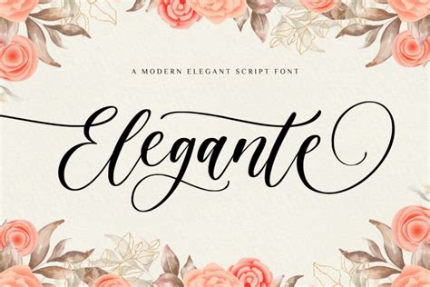 Elegante Font - Dafont Free