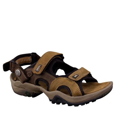 Woodland Leather Brown Sandals Art AGD1033111CAM - Buy Woodland Leather Brown Sandals Art ...