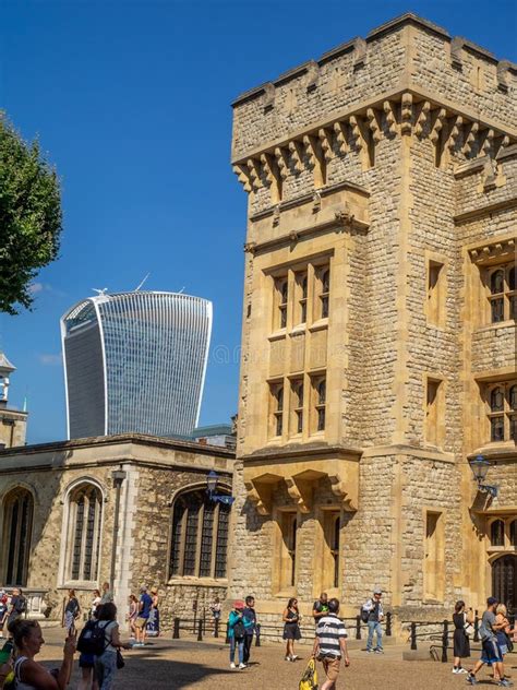 Buildings within Tower of London Editorial Stock Image - Image of august, europe: 126671204