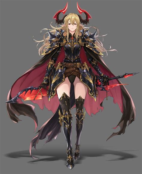 Anime Female Armor Designs