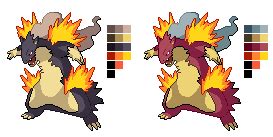 Tomycase Mega Typhlosion by SVPR-Sprite on DeviantArt